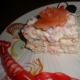Snack torta od crvene ribe i štapića od rakova